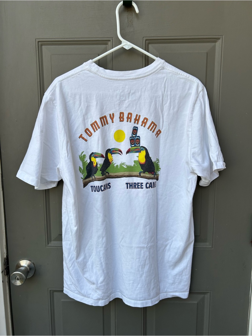 Tommy Bahama White Toucan Graphic Tee